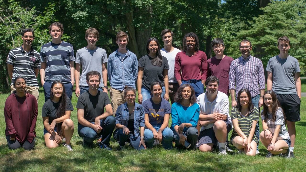 Group photo, Barnard Columbia VERITAS CTA group, summer 2017