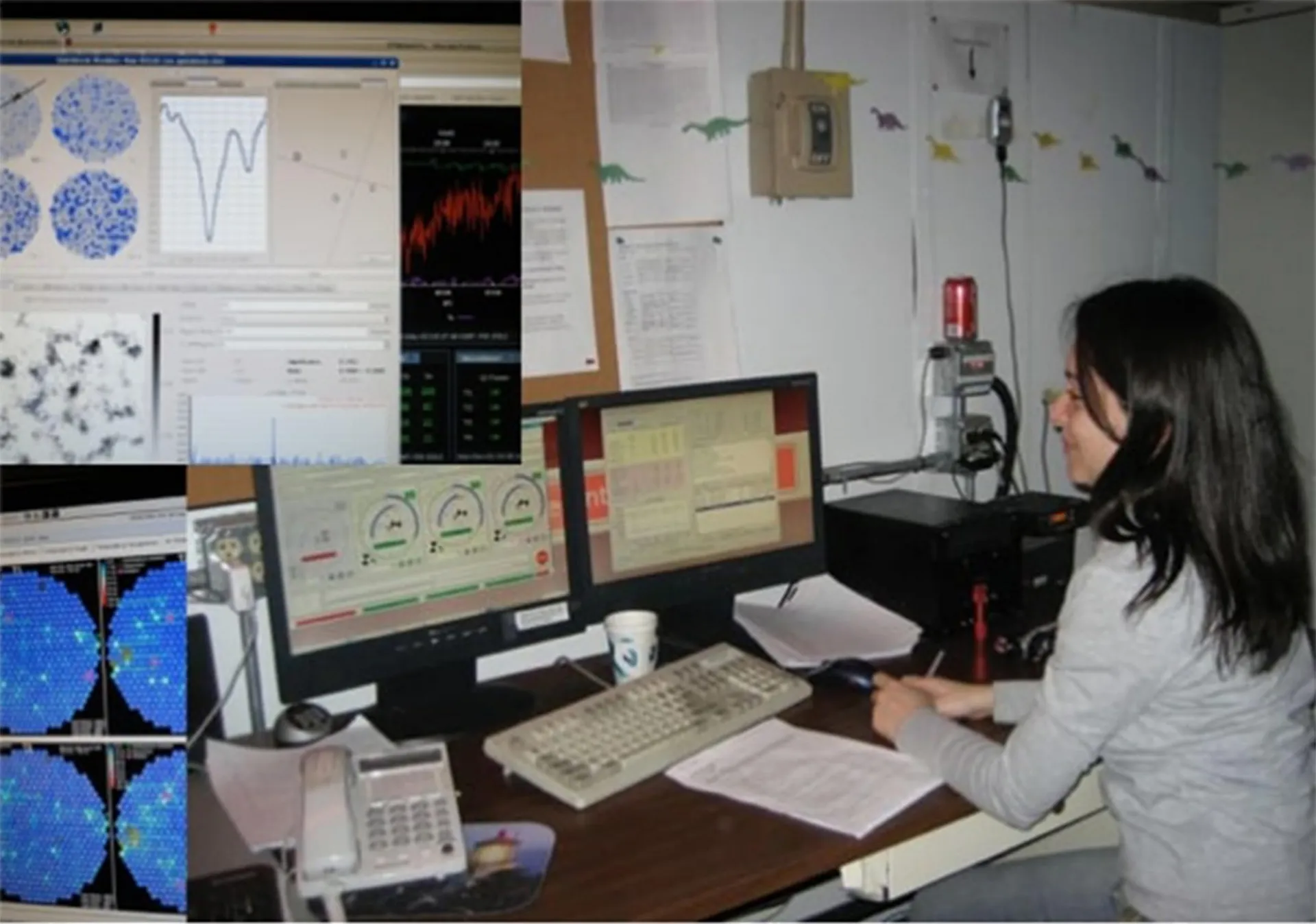 Gunes Senturk, a graduate researcher